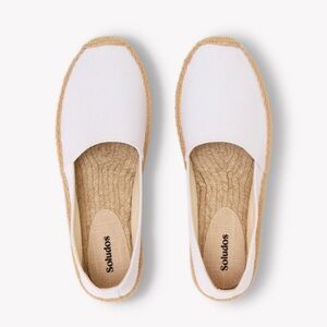 Soludos White Espadrilles